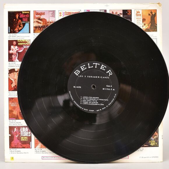 RUMBA TRES SELF TITLED ALHAMBRA LP C.1975 RUMBA FLAMENCA LP - Picture 5 of 5